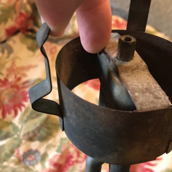 ANTIQUE 20-30’s COLEMAN Lamp Co Wichita Kansas USA Silver Fuel Base Vessel RARE - Picture 13 of 16